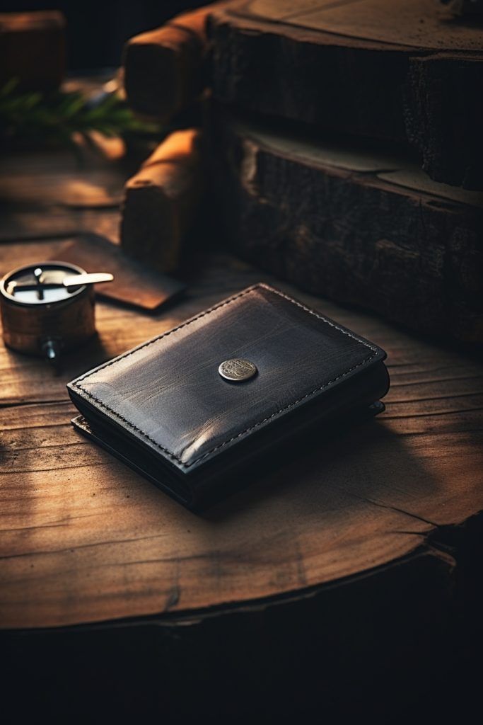 Leather Money Clip Aging