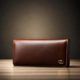 Professional making a Leather wallet