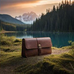 Zippered leather wallet for women offering secure closure