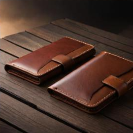 Brown Crocodile Leather Texture