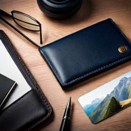 Collection of leather wallets