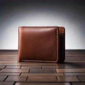 Rugged buffalo leather wallet ideal for casual use