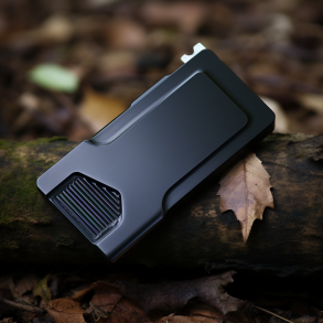 Leather Vertical Bifold Wallet