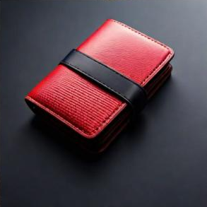 Slim soft leather wallet with RFID